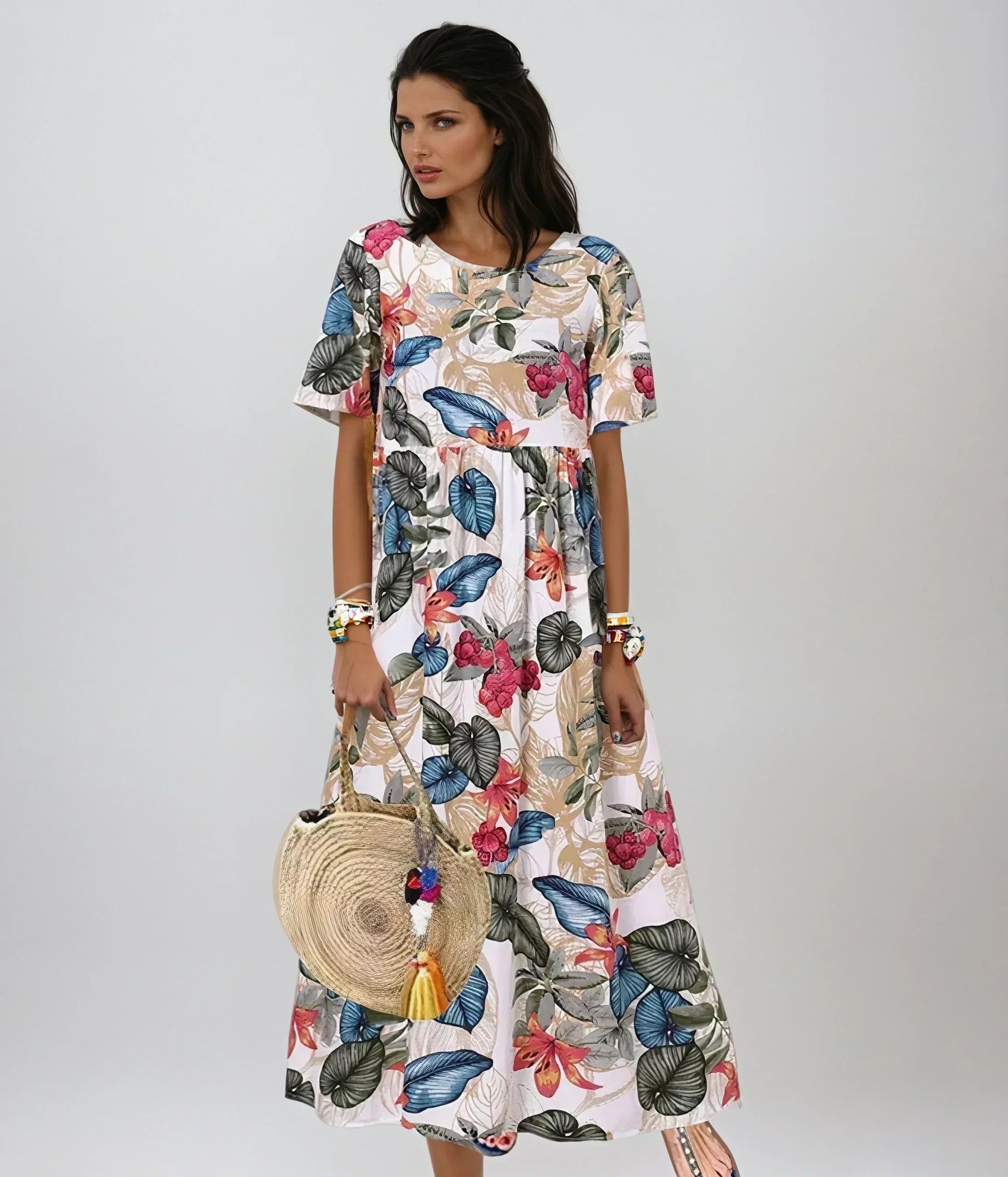 Lovi | Graceful Summer Bloom Dress