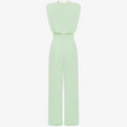 Ariadna | Elegant Sleeveless Belted Wide-Leg Jumpsuit