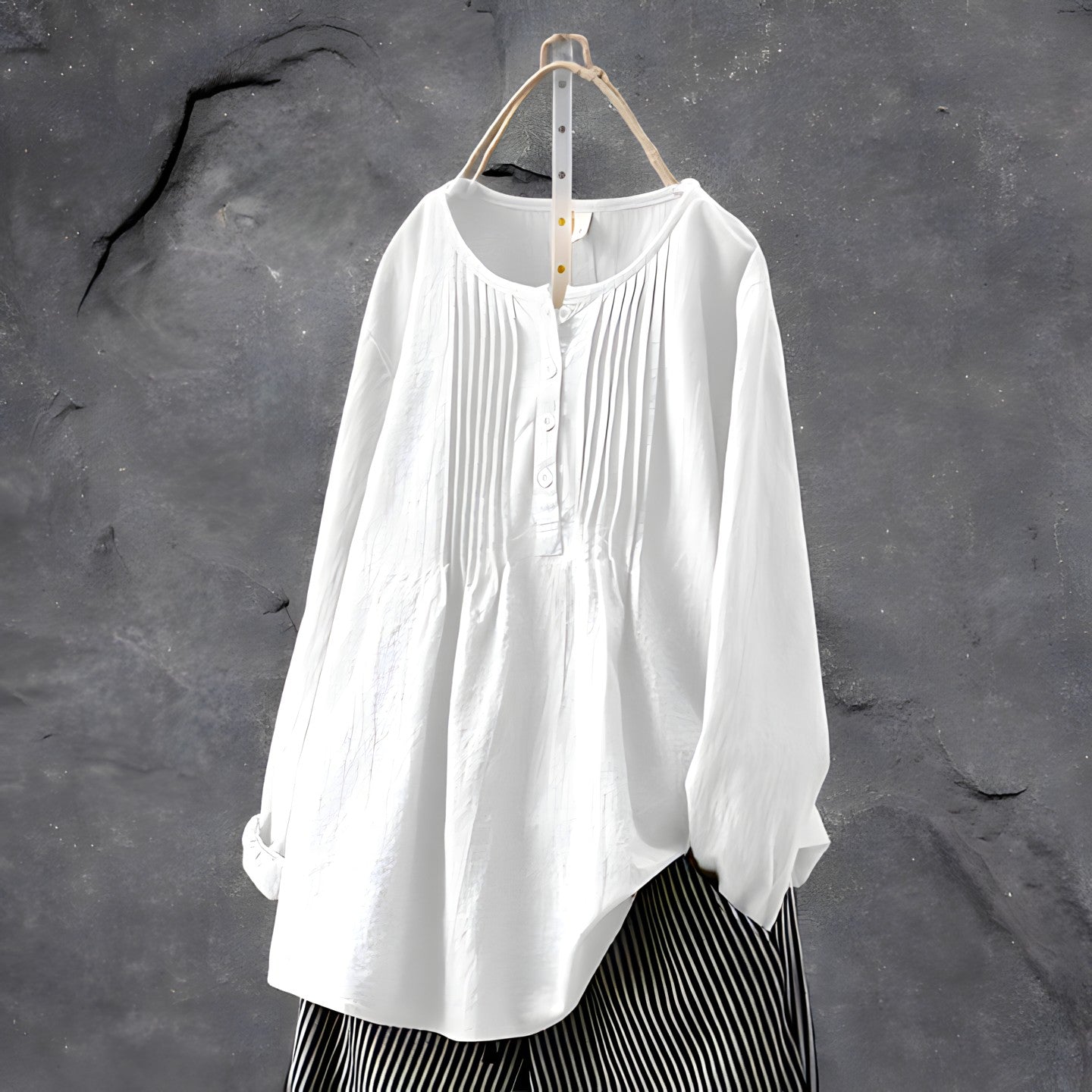 Ariadne | Tummy Tucking Tunic Blouse