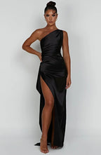 Grace | Satin Maxi Dress