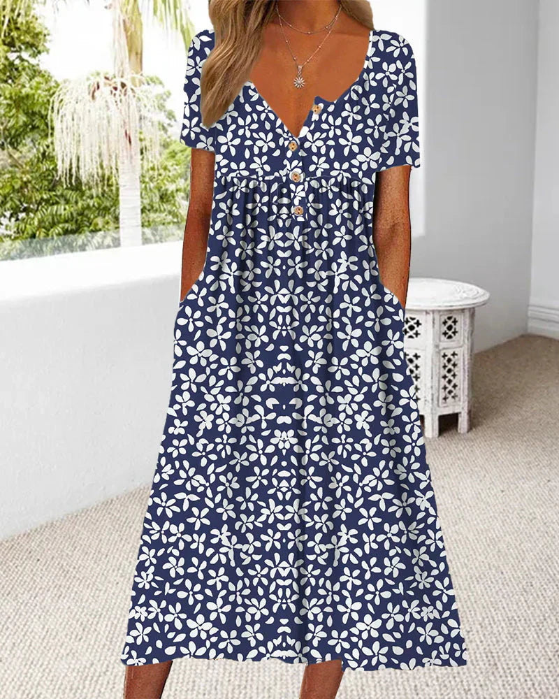 Ellie - Blooming Floral Dress