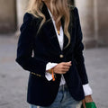 Savannah™ - Elegant Velvet Blazer