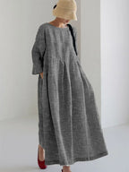 OLIVIA™ | Flattering Summer Stripped Maxi Dress