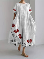 Rosalie™ | Flattering Summer Floral Maxi Dress
