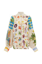 Adalie - Love Balloon Sleeve Shirt