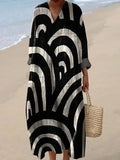 Cynthia - Summer Breeze Printed Maxi Dress