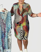 Helinae | Sophisticated V-neck Dress