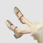 Mestelle - Orthopedic Leather Mary Jane Shoes