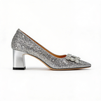 Magdalena | Orthopedic Glitter Pumps
