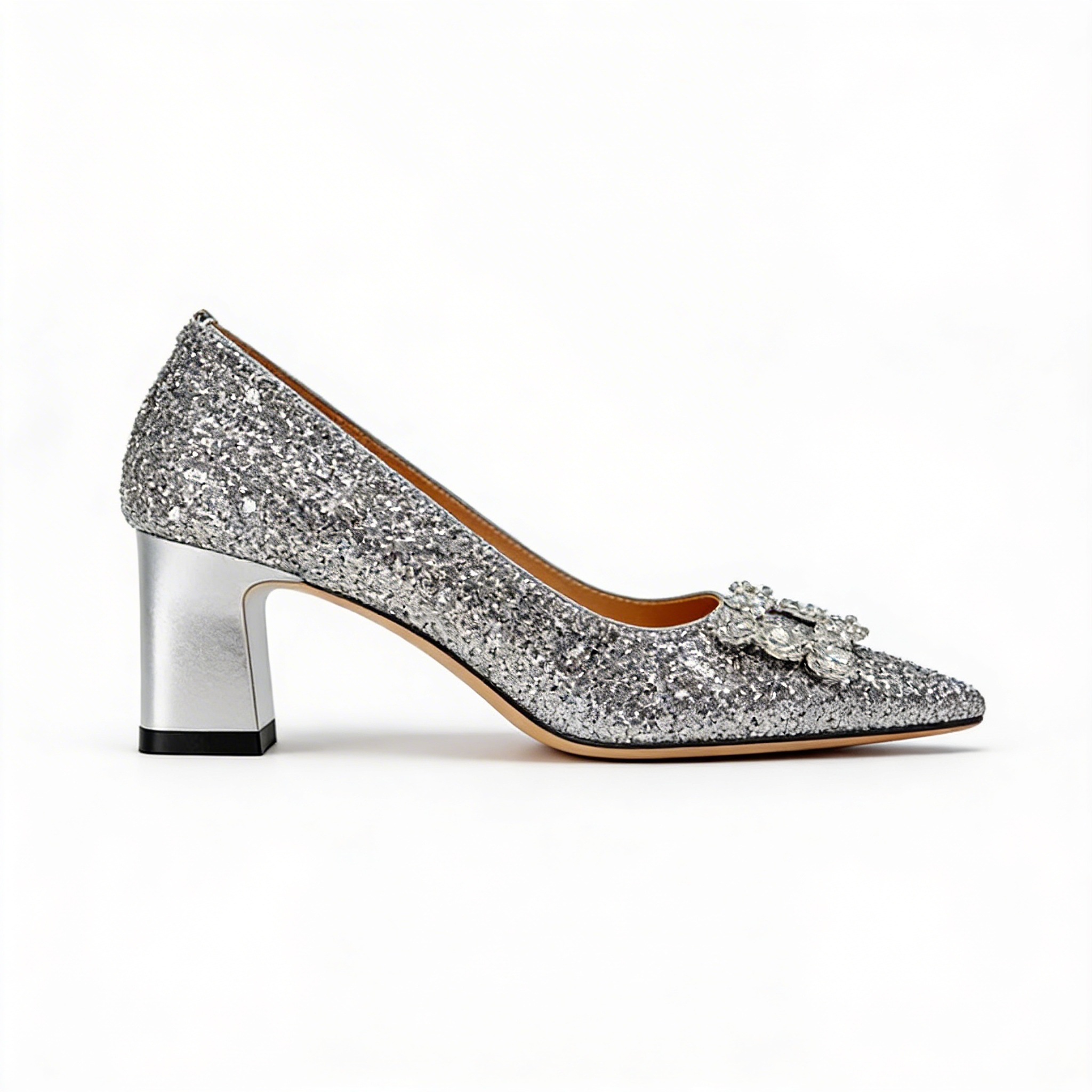 Magdalena | Orthopedic Glitter Pumps