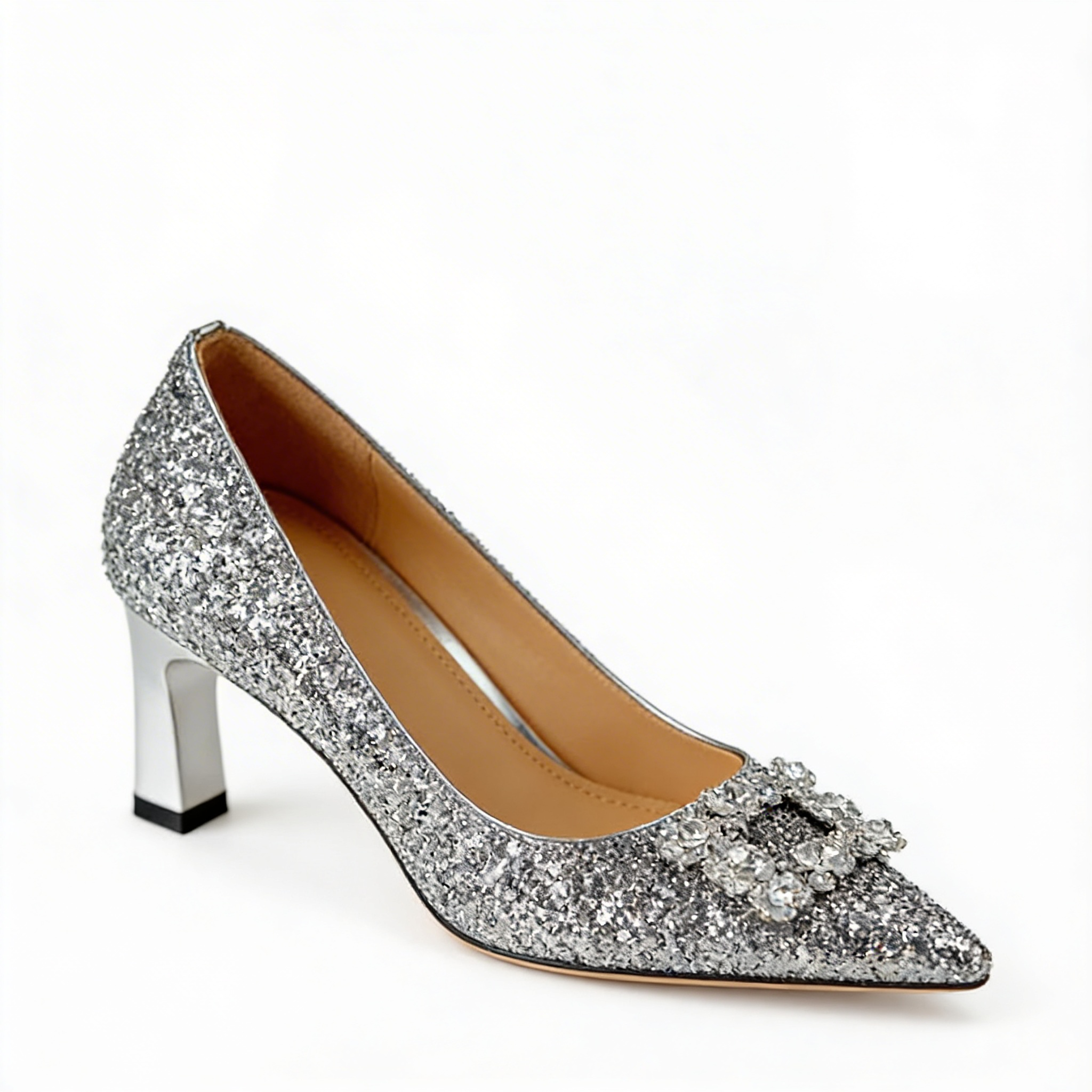 Magdalena | Orthopedic Glitter Pumps