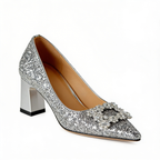Magdalena | Orthopedic Glitter Pumps
