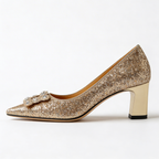 Magdalena | Orthopedic Glitter Pumps