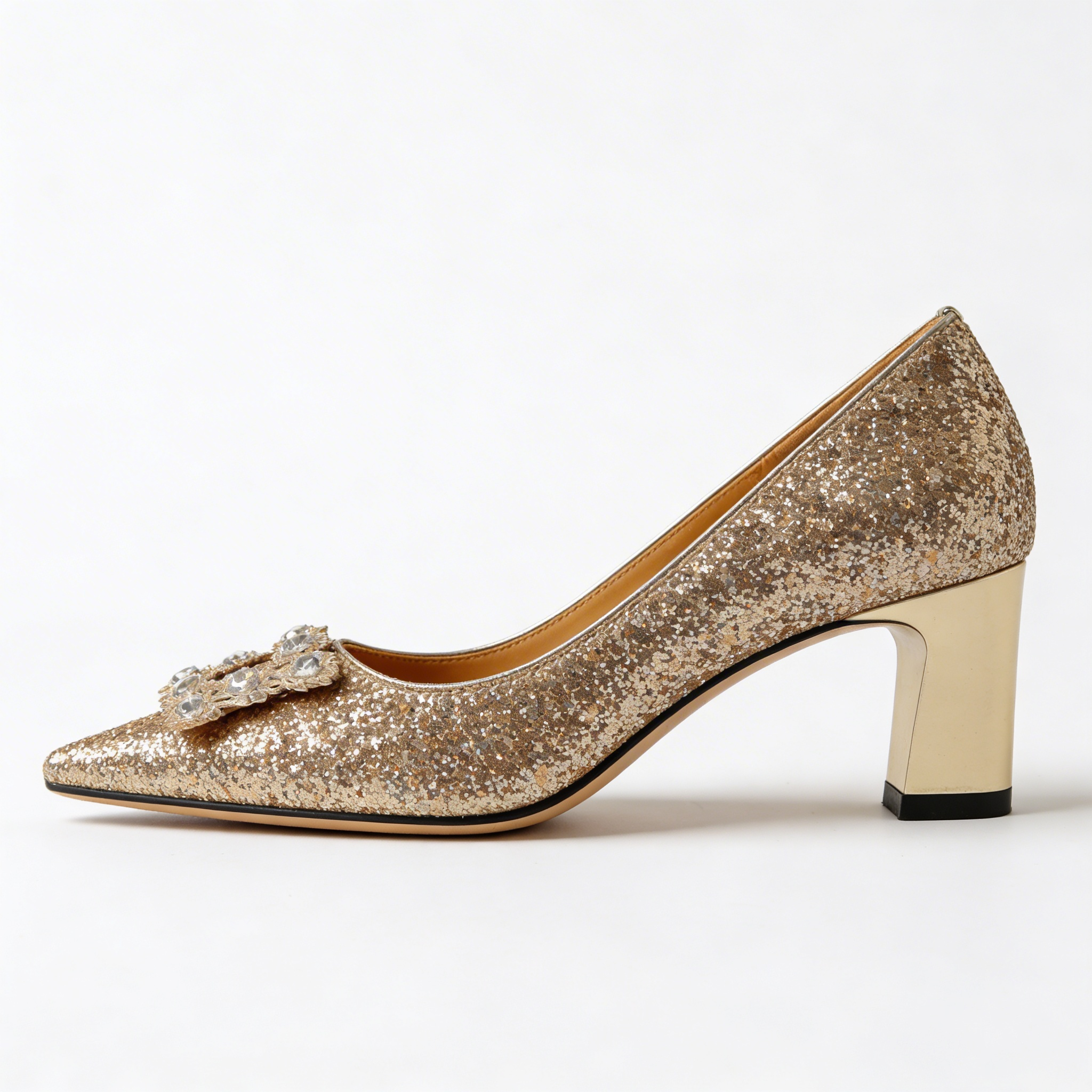 Magdalena | Orthopedic Glitter Pumps