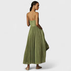 Isabella | Premium Midi Dress in Pleated Tulle