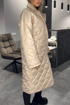 Ofira™ – Reversible Quilted Jacket with Leopard Lining