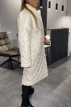 Ofira™ – Reversible Quilted Jacket with Leopard Lining