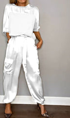 Coastal - Comfortable Satin Suit