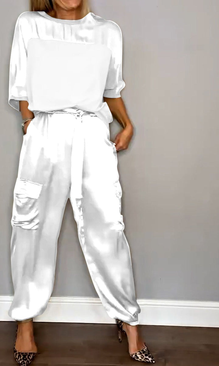 Coastal - Comfortable Satin Suit