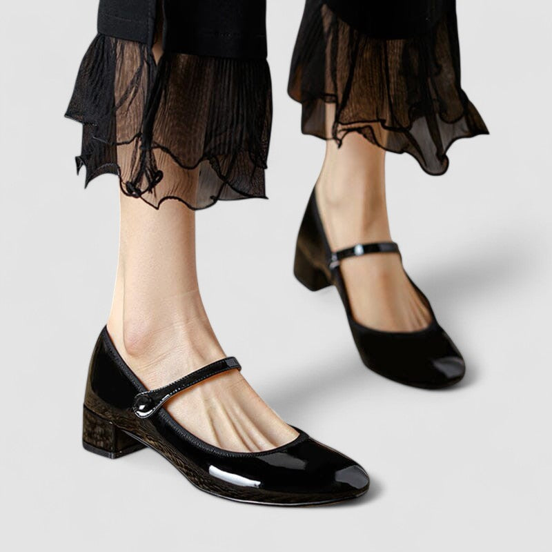 Harper - Orthopedic Leather Mary Jane Shoes