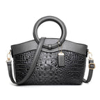 Frances - Classic Heritage Leather Shoulder Bag