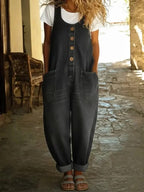 Lenna – Vintage Denim Jumpsuit