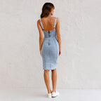 Mona | Denim Camisole Dress