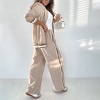 Mia™ - Blazer and Wide Leg Pants Set