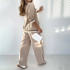 Mia™ - Blazer and Wide Leg Pants Set