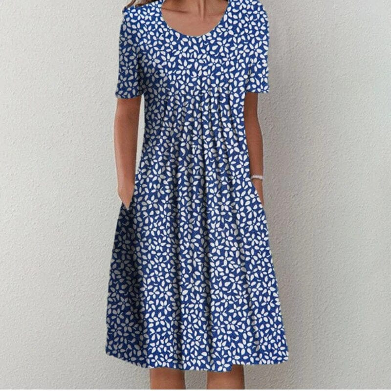 Callista | Bloom Print  Midi Dress