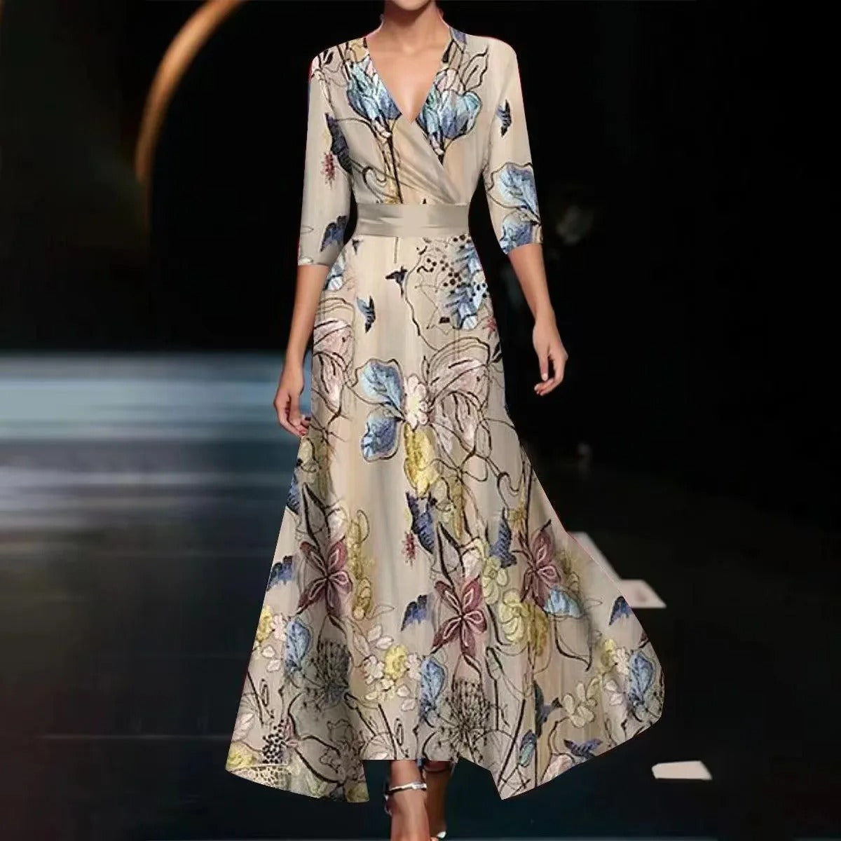 Ysa | Elegant Wedding Guest Maxi Dress