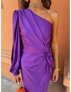 Alaysia™ Women's Long Black Summer Dress