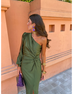 Alaysia™ Women's Long Black Summer Dress